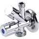 Perfexim Zawór kątowy kombinowany 1/2"x3/8"x3/4"  (02-050-1520-000)