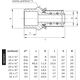Perfexim Złączka zaprasowywana GZ 16mm x 1/2" (62-731-1615-000)