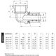 Perfexim Kolano zaprasowywane 735 20mm x GW 3/4" (62-735-2020-000)