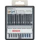 Bosch Zestaw brzeszczotów do wyrzynarki Wood and Metal, Robust Line, 10 szt.
