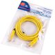 Esperanza RJ-45/RJ-45, kat.5e, U/UTP, żółty, 2m (EB274Y)