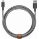 Kabel USB Native Union USB-A - Lightning 3 m Czarny Biały (BELT-KV-L-ZEB-3)