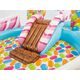 Intex Dmuchany plac zabaw Cukierek 295x191cm (57149)