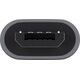 Adapter USB Goobay USB-C - microUSB Szary  (55553)