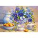 Trefl Puzzle 1000 elementów - Niebieski bukiet (GXP-645608)