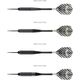 Harrows Rzutki Steeltip Black Arrows czarne 23g