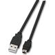 Kabel USB EFB USB-A - miniUSB 1.8 m Czarny (K5250SW.1,8)