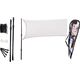 Victoria Sport Zestaw badminton siatka + słupki 700 czarny