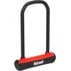 OnGuard Zapięcie rowerowe U-Lock Neon czerwone 115x230 mm (8153RD)