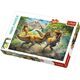 Trefl Puzzle, 160 elementów - Walczące Tyranozaury (GXP-645423)