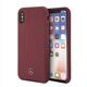 Mercedes iPhone X hard case czerwony (MEHCPXSILRE)