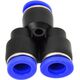 Geko złączka automatyczna węża PU/PE typ Y fi 10mm (G03063)