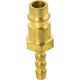 Geko wtyk na wąż pneumatyczny typ męski 6mm (G02987)