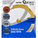 Geko tarcza diamentowa 230mm "flower" (G00290)