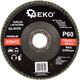 Geko Tarcza listkowa"SILIKON" 125mm P60 GEKO PREMIUM (10/200)