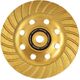 Geko tarcza diamentowa turbo do szlifowania betonu 125mm M14 (H00121)
