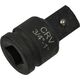 Geko redukcja udarowa 3/4", 1"czarna (G10097)