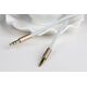 Kabel Usams Jack 3.5mm - Jack 3.5mm 1m biały (YP102)
