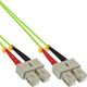 InLine Patchcord światłowodowy Duplex SC/SC, 50/125µm, OM5, 25m (83525Q)