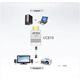 Adapter AV Aten HDMI - D-Sub (VGA) biały (VC810-AT)