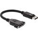 Kabel InLine DisplayPort - DisplayPort 0.2m czarny (17100I)
