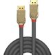 Kabel Lindy DisplayPort - DisplayPort 0.5m złoty (36290)