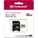 Karta Transcend 500S MicroSDHC 32 GB Class 10 UHS-I/U3 V30 (TS32GUSD500S)