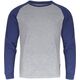 Lahti Pro Koszulka z długim rękawem szaro-granatowa XXXL (L4022406)