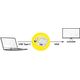 Adapter USB Roline Srebrny  (JAB-2886560)