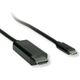 Kabel USB Roline USB-C - HDMI 1 m Czarny (JAB-3752629)