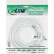 InLine Patch Cable - S / FTP (PiMf) - Cat.6A - 500MHz - Halogen Free - Copper - White - 20m (76820W)