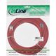 InLine Patch Cable - S / FTP (PiMf) - Cat.6A - 500MHz - Halogen Free - Copper - Red - 20m (76820R)