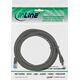 InLine Patch Cable - S / FTP (PiMf) - Cat.6A - 500MHz - Halogen Free - Copper - Black - 15m (76815S)