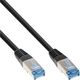 InLine InLine - Patch Cable - RJ-45 (M) to RJ-45 (M) - 10.0m - SFTP, PiMF - CAT 6a - Outdoor, Round, Stranded - Black (72800S)