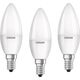 Osram Classic B, 5.7W, E14, 470lm, 3 szt.
