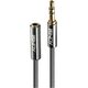 Kabel Lindy Jack 3.5mm - Jack 3.5mm 5m srebrny (35330)