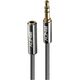 Kabel Lindy Jack 3.5mm - Jack 3.5mm 2m srebrny (35328)