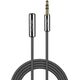 Kabel Lindy Jack 3.5mm - Jack 3.5mm 2m srebrny (35328)