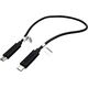 Kabel USB Roline microUSB - microUSB 0.3 m Czarny (JAB-2370359)