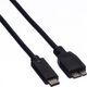 Kabel USB Roline USB-C - 1 m Czarny (JAB-2600470)