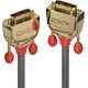 Kabel Lindy DVI-D - DVI-D 15m złoty (36216)