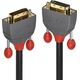 Kabel Lindy DVI-D - DVI-D 2m szary (36232)