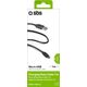 Kabel USB SBS Mobile USB-A - microUSB 1 m Czarny (LTHL200)