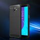 Hurtel Carbon Case elastyczne etui pokrowiec Samsung Galaxy J6 Plus 2018 J610 czarny uniwersalny