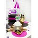 Party Deco Talerzyki papierowe, Gwiazdka, złote, 18 cm, 6 szt. uniwersalny