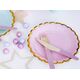 Party Deco talerzyki Yummy, jasny róż, 18 cm, 6 sztuk uniwersalny (33392)