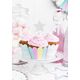 Party Deco Topper Gwiazdki, 11,5 cm, 6 szt. uniwersalny