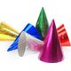 Party Deco Czapeczka urodzinowa, holograficzna, mix, 16 cm, 120 szt. uniwersalny