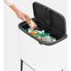 Kosz na śmieci Brabantia New Icon na przycisk 36L biały (313507)