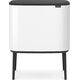 Kosz na śmieci Brabantia New Icon na przycisk 36L biały (313507)